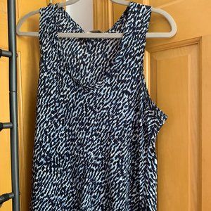 Burberry Brit Sleeveless Silk Blouse